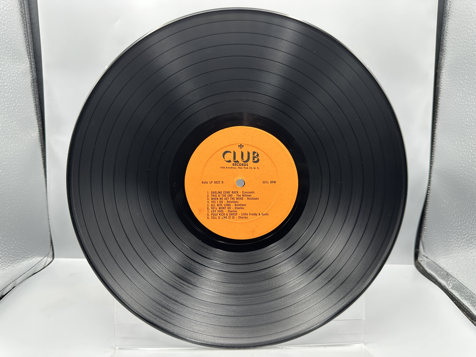 (2) Vintage Relic Records The Golden Groups Series Compilation Vinyl Albums