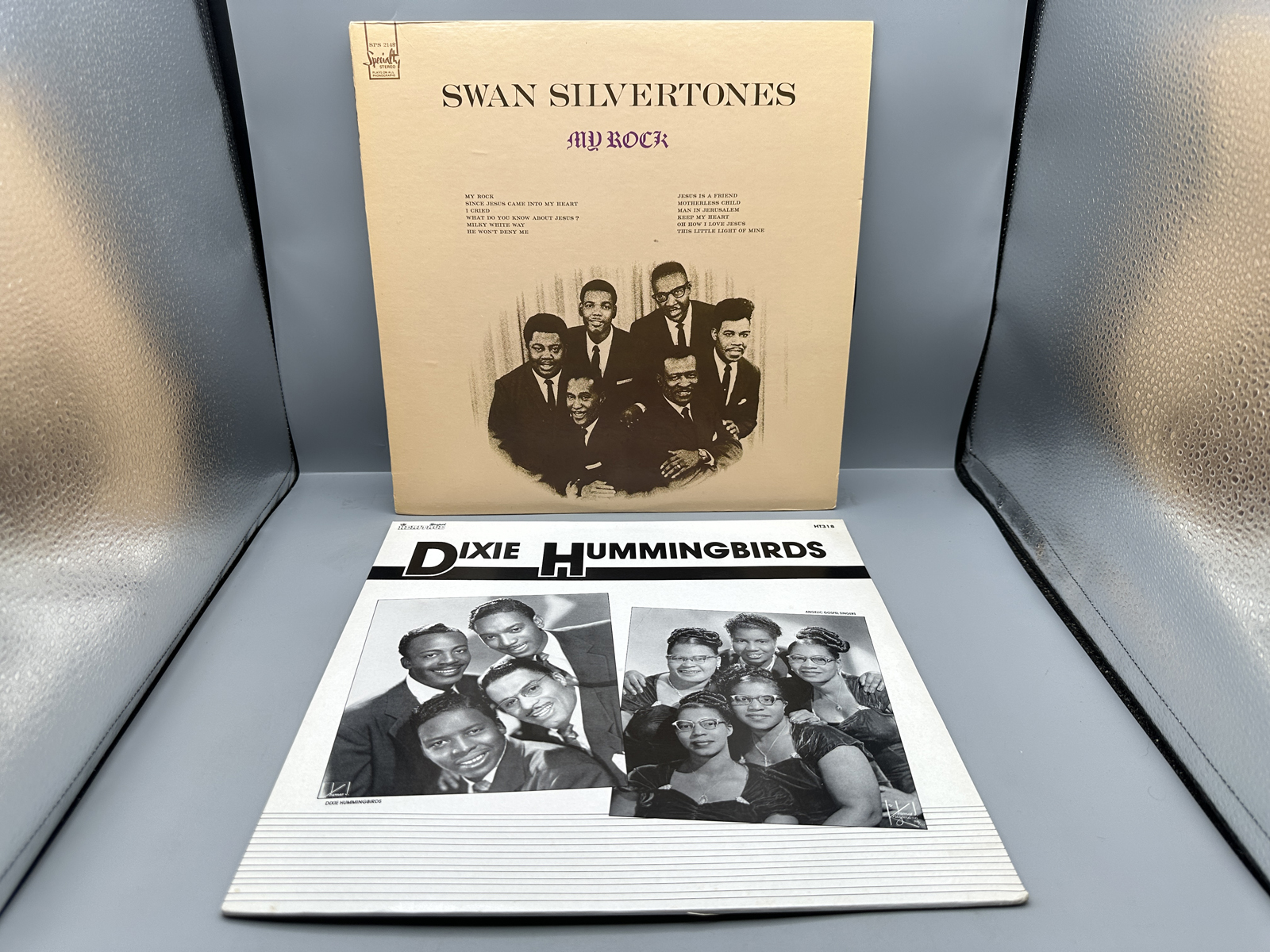 1972 Specialty Records Swan Silvertones My Rock & 1988 Heritage Records Dixie Hummingbirds UK Release Vinyl Albums