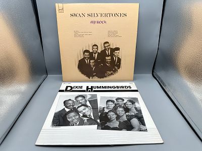 1972 Specialty Records Swan Silvertones My Rock & 1988 Heritage Records Dixie Hummingbirds UK 