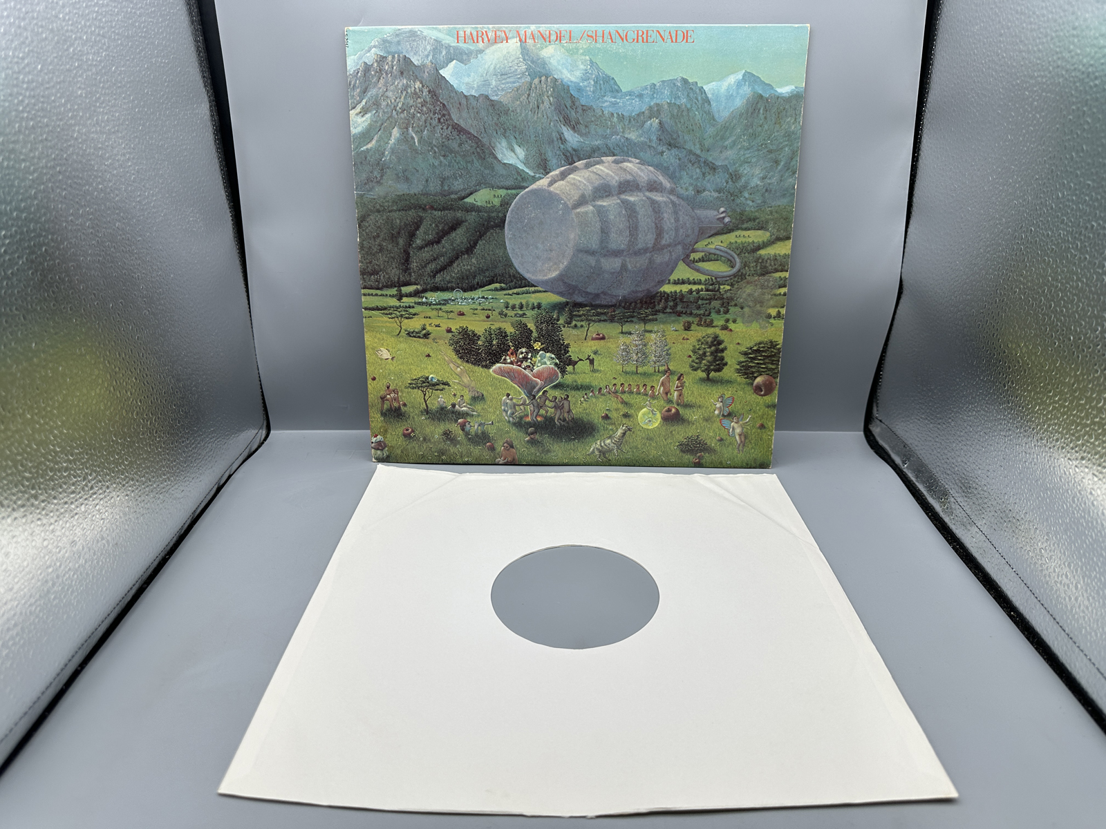 1973 Janus Records Harvey Mandel Shangrenade Vinyl Album - JLS 3047