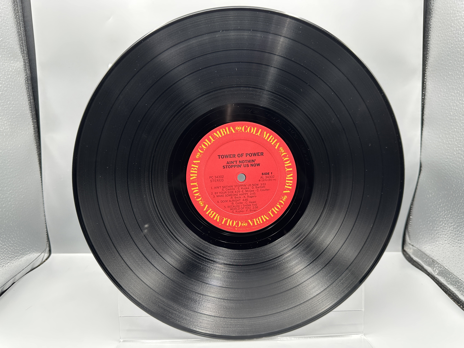 1976 Columbia Records Tower of Power Ain't Nothin' Stoppin' Us Now Vinyl Album - PC 34302
