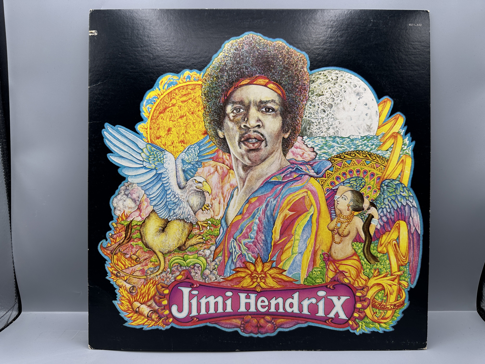 1972 Shout Records Jimi Hendrix In The Beginning Vinyl Album - SLP-502