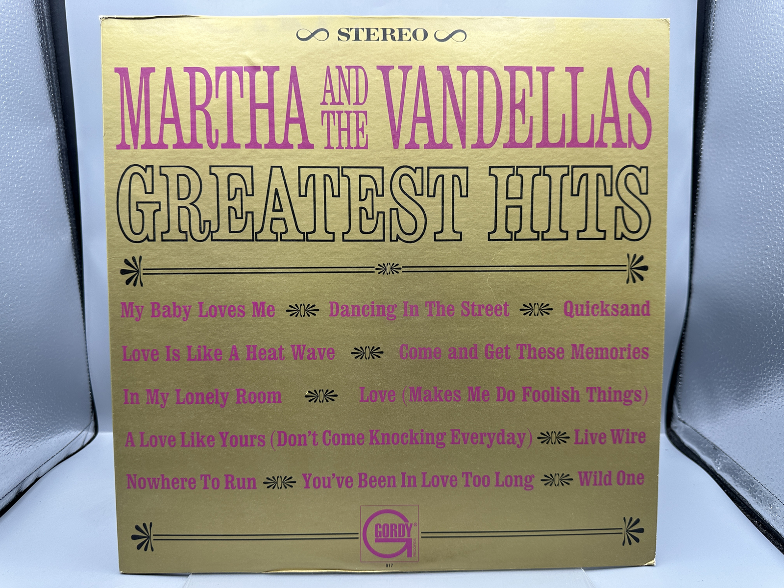 1969 Gordy Records Martha Reeves & The Vandellas Greatest Hits Vinyl Album - S-917