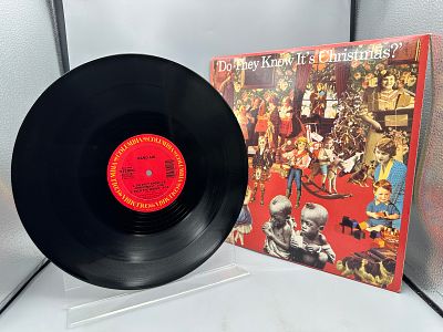1984 Columbia Records Band Aid Do They Know Its Christmas 12 Inch Vinyl Single - 44-05157 - 
