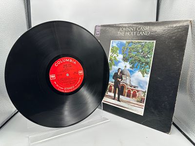 1969 Columbia Records Johnny Cash The Holy Land Vinyl Album - KCS 9726 - Records are untested 