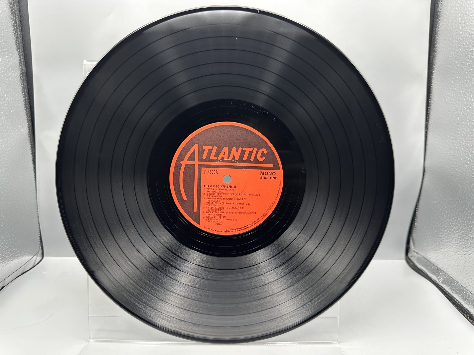 1979 Atlantic Records Do Wap Special Japanese Pressing W/ Obi Strip Vinyl Album - P-4590
