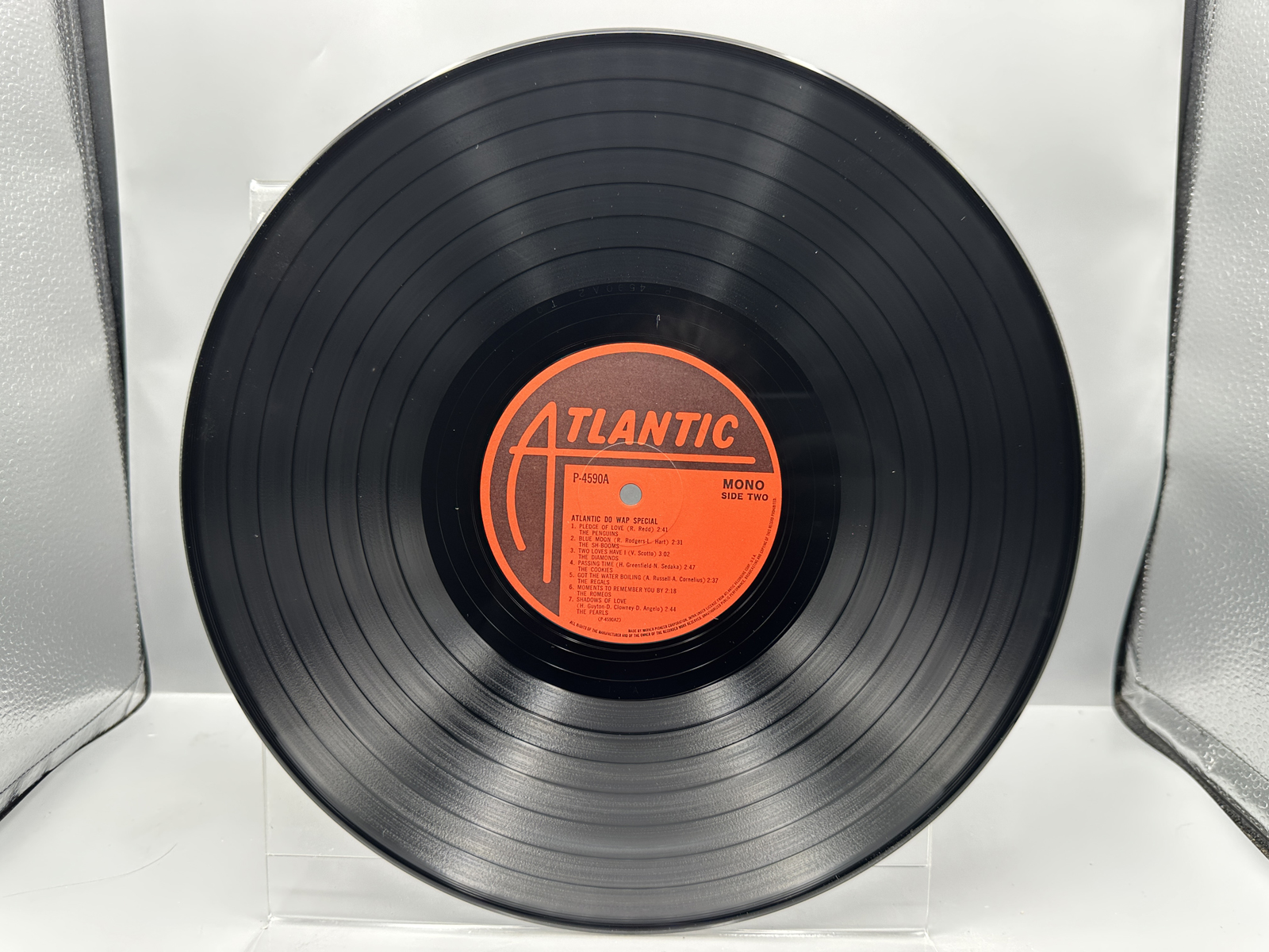 1979 Atlantic Records Do Wap Special Japanese Pressing W/ Obi Strip Vinyl Album - P-4590