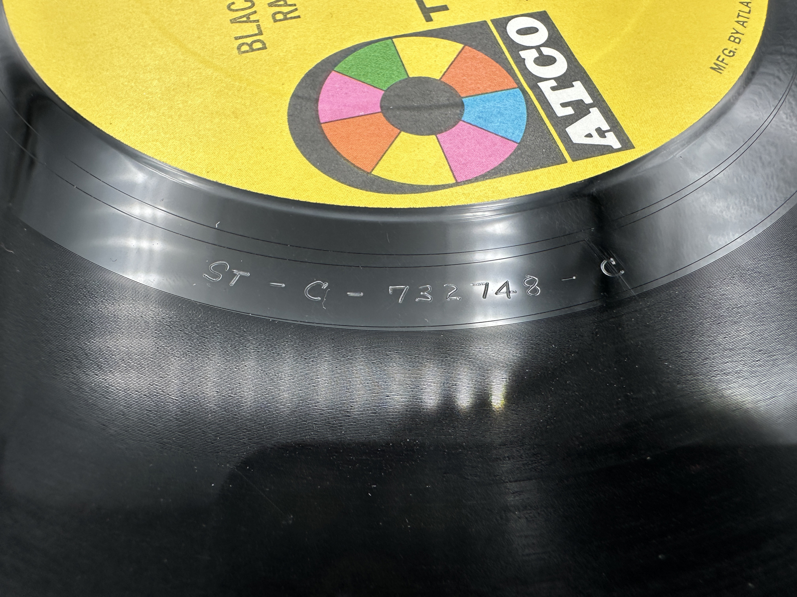 1973 ATCO Records Black Oak Arkansas Raunch 'N' Roll Vinyl Album - SD 7019