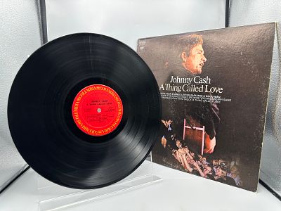 1972 Columbia Records Johnny Cash "A Thing Called Love" Vinyl Album - KC 31332 - Records are 