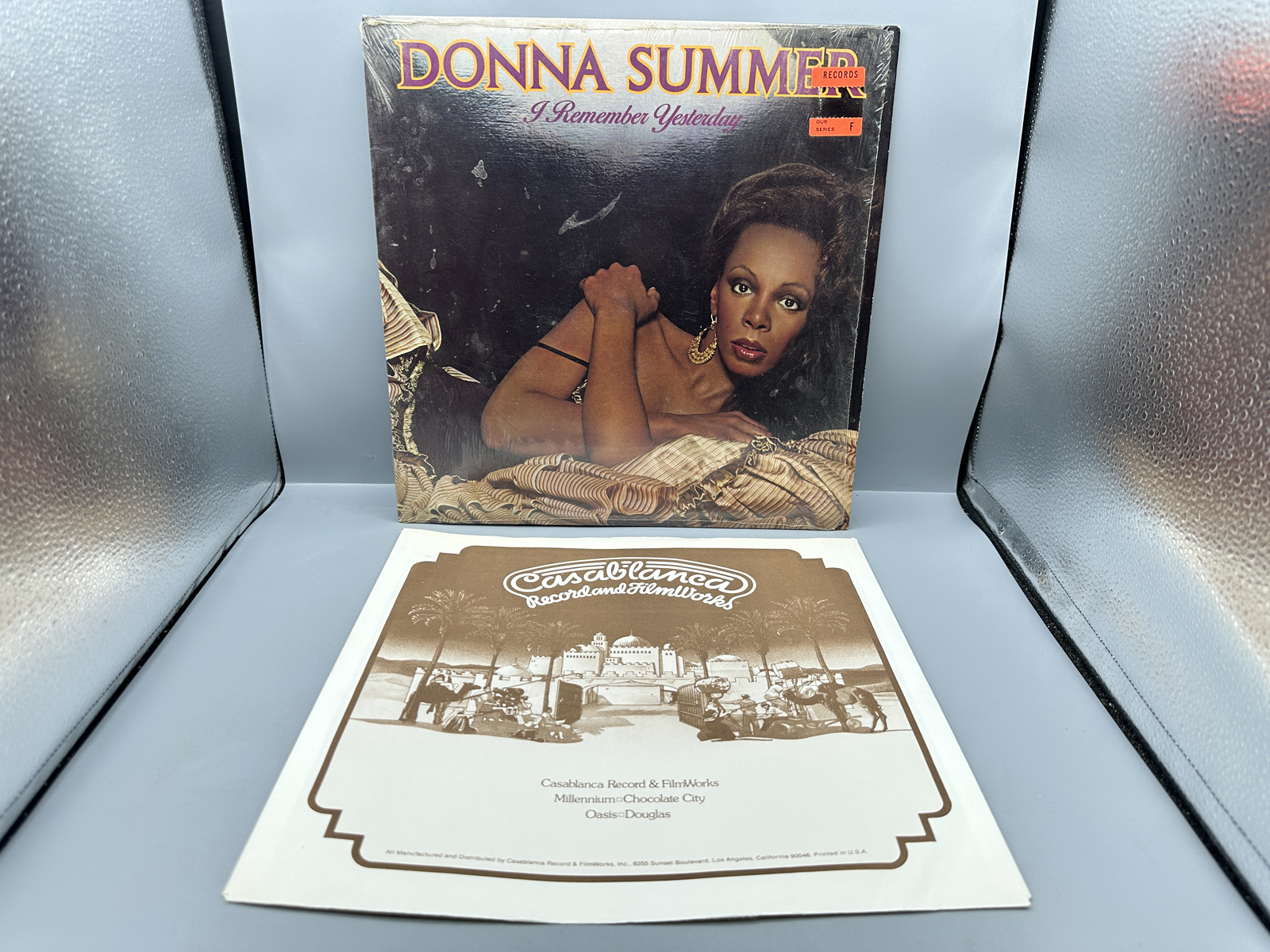 1977 Casablanca Record Donna Summer I Remember Yesterday Vinyl Album - NBLP 7056