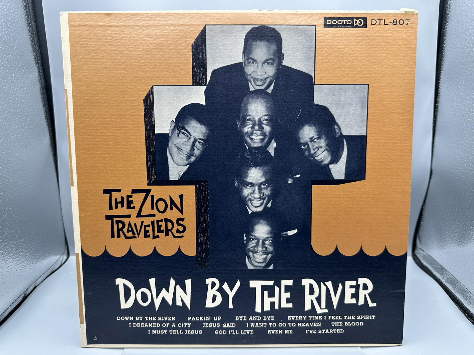 1962 Dooto Records The Zion Travelers Down By The River Vinyl Album - DTL 807