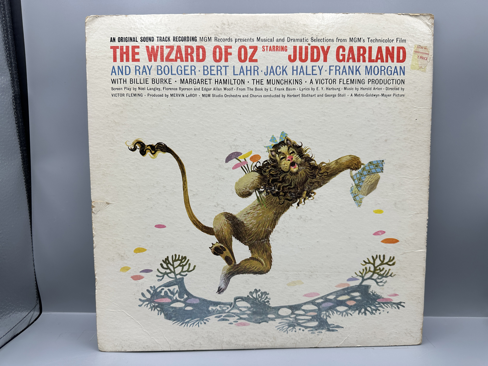 1962 MGM Records The Wizard of Oz 'The Original Sound Track Album' Vinyl Album - E 3996 ST