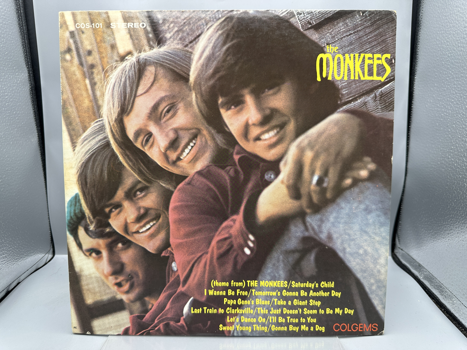 The Monkees Self-Titled Debut Vinyl LP Colgems COS-101 Stereo 1966