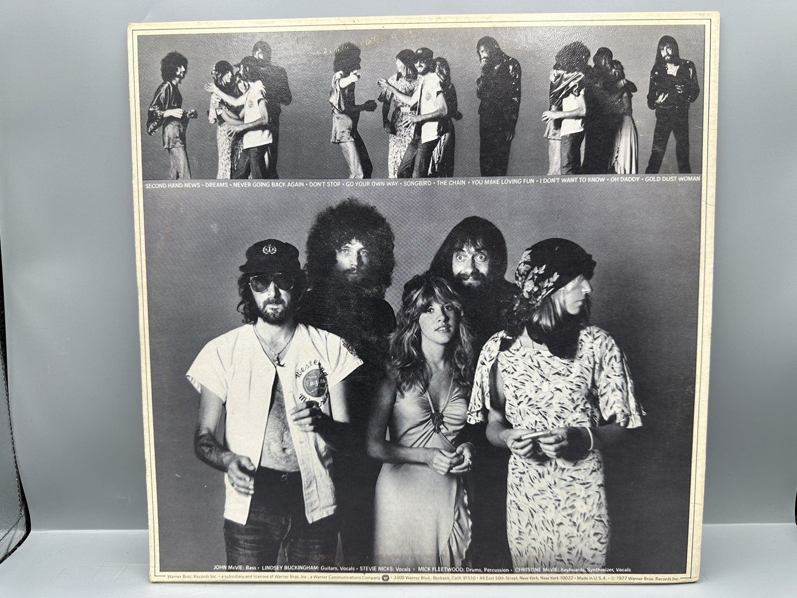 1977 Warner Bros. Records Fleetwood Mac Rumours Vinyl Album - BSK 3010