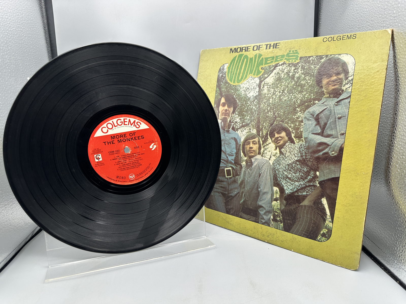 The Monkees More of the Monkees 12-inch Vinyl LP Colgems COM-102 Mono Pressing