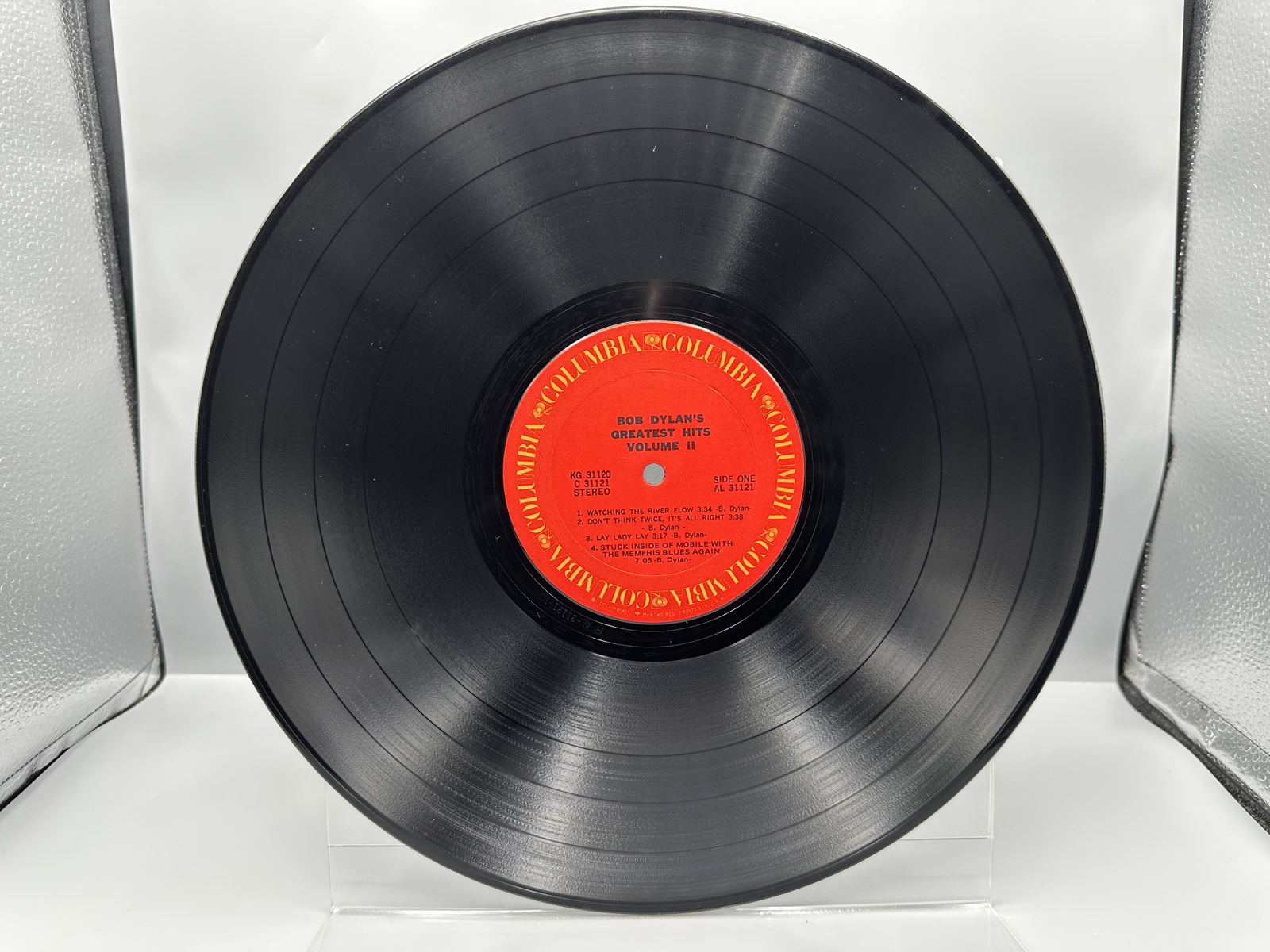 1971 Columbia Records Bob Dylan's Greatest Hits Volume II 2-LP Vinyl Album - KG 31120