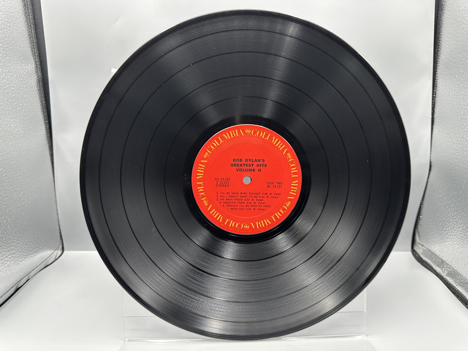 1971 Columbia Records Bob Dylan's Greatest Hits Volume II 2-LP Vinyl Album - KG 31120