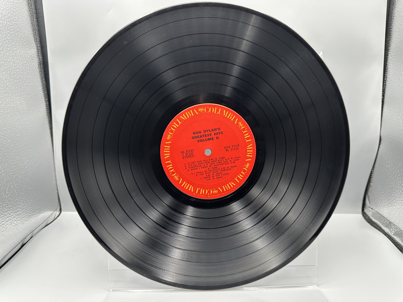 1971 Columbia Records Bob Dylan's Greatest Hits Volume II 2-LP Vinyl Album - KG 31120
