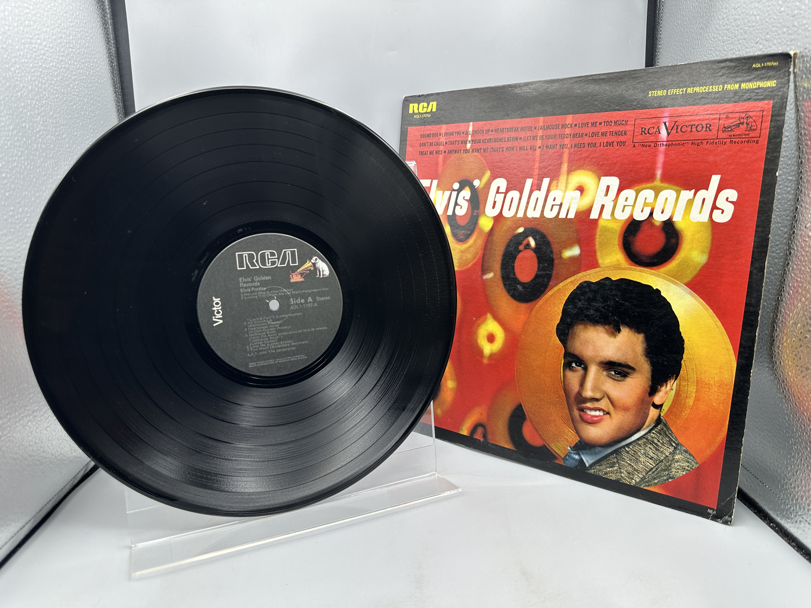 Elvis Presley Elvis' Golden Records Vinyl LP RCA Victor AQL1-1707(e)