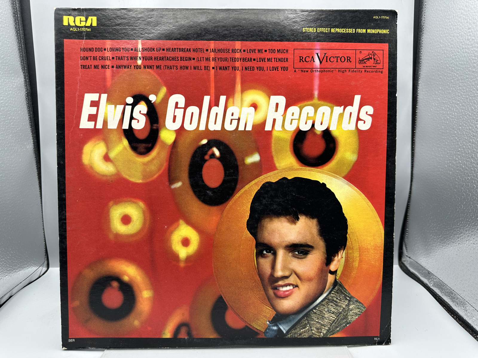 Elvis Presley Elvis' Golden Records Vinyl LP RCA Victor AQL1-1707(e)