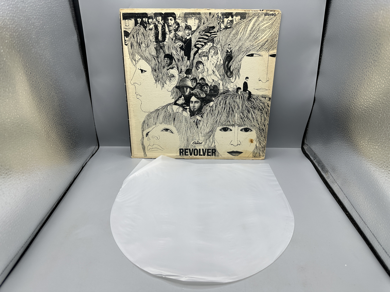 1966 Capitol Records The Beatles Revolver Vinyl Album - ST-2576