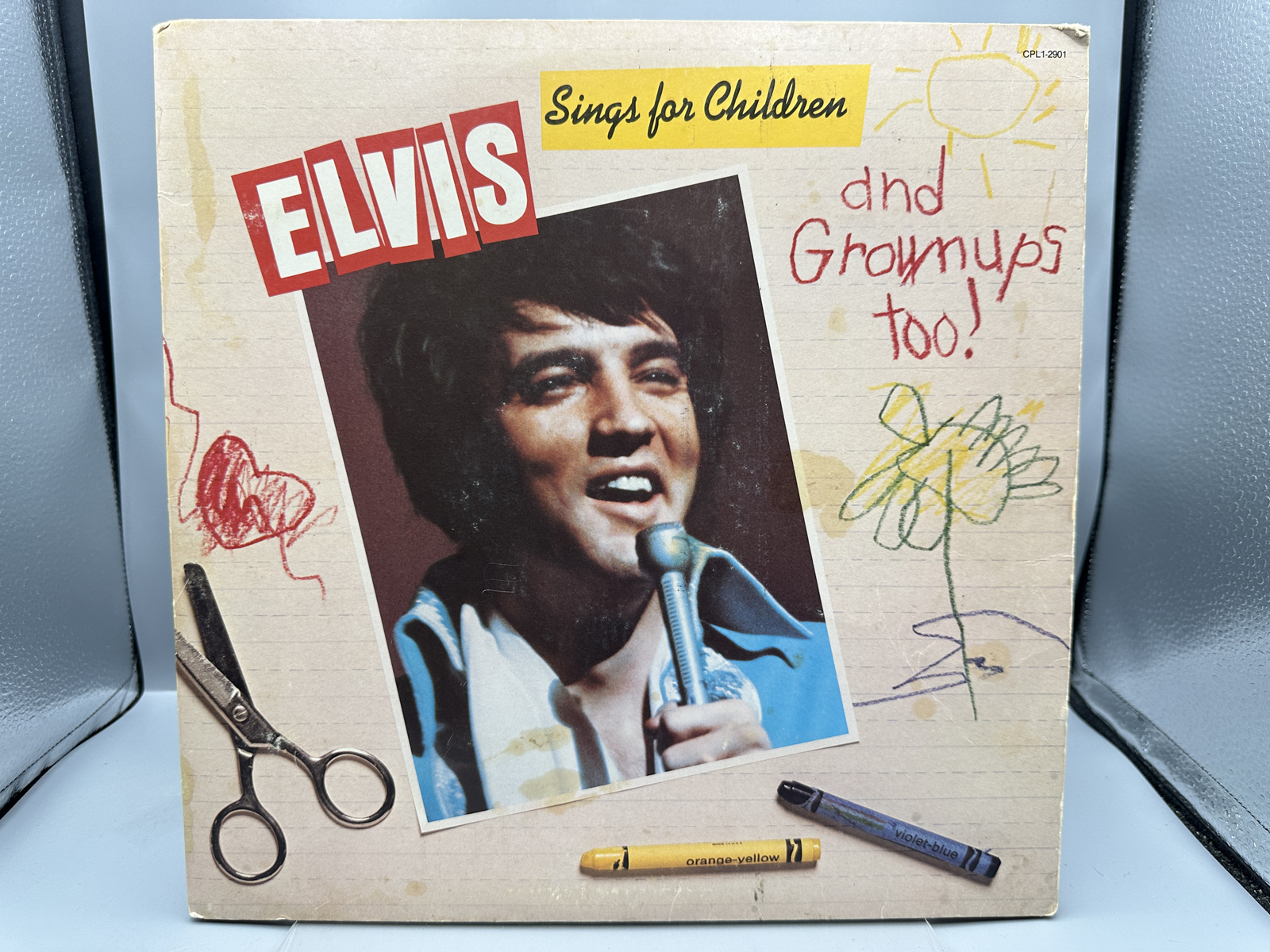 Elvis Presley Elvis Sings for Children and Grownups Too Vinyl LP RCA Victor 1978