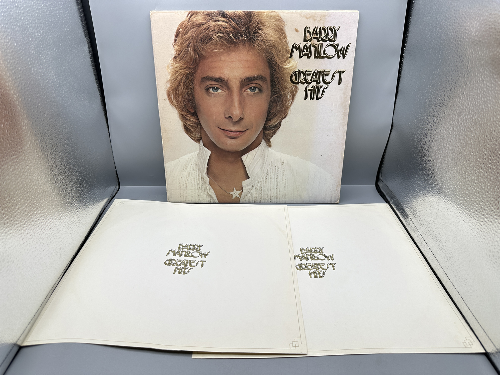 1978 Arista Records Barry Manilow Greatest Hits Double LP Vinyl Album - AZL 8601