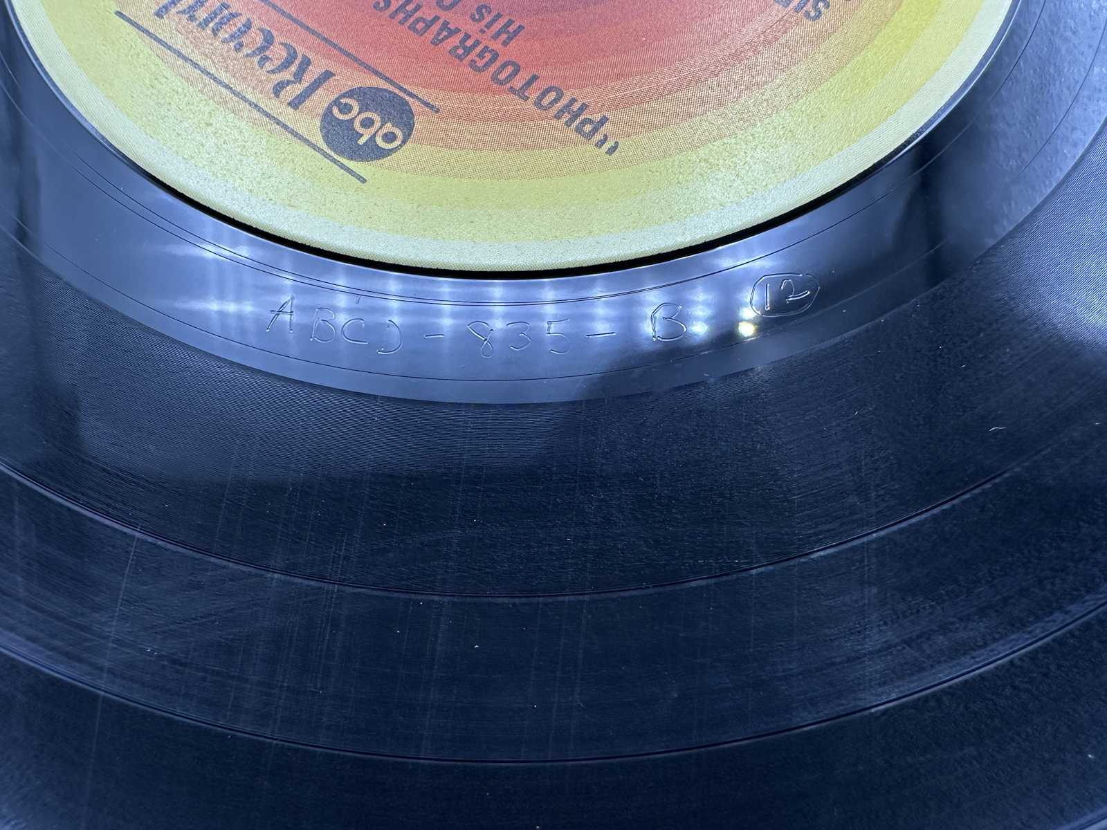 1974 ABC Records Jim Croce Photographs & Memories: His Greatest Hits Vinyl Album - ABCD-835