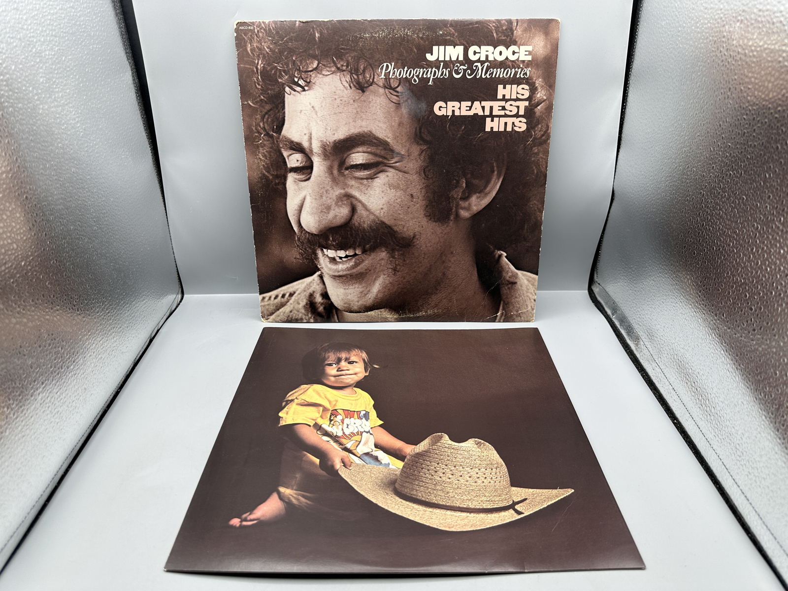 1974 ABC Records Jim Croce Photographs & Memories: His Greatest Hits Vinyl Album - ABCD-835
