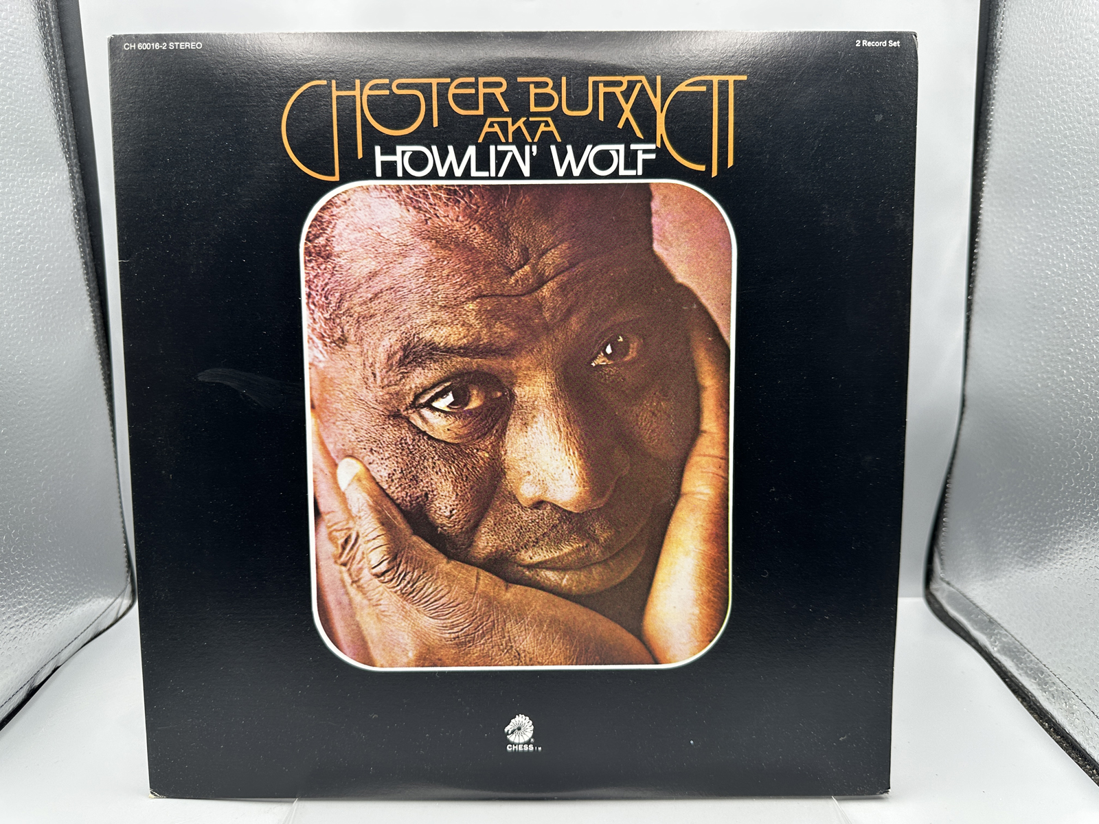 1981 Cadet Records Howlin Wolf Chester Burnett AKA Howlin Wolf Canadian Pressing Reissue Vinyl Album - CH 60016/2