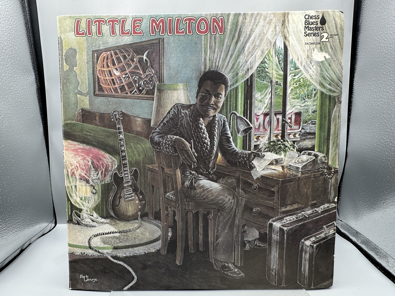 1974 Chess Records Little Milton Chess Blues Masters Series Vinyl Album - 2ACMB-204