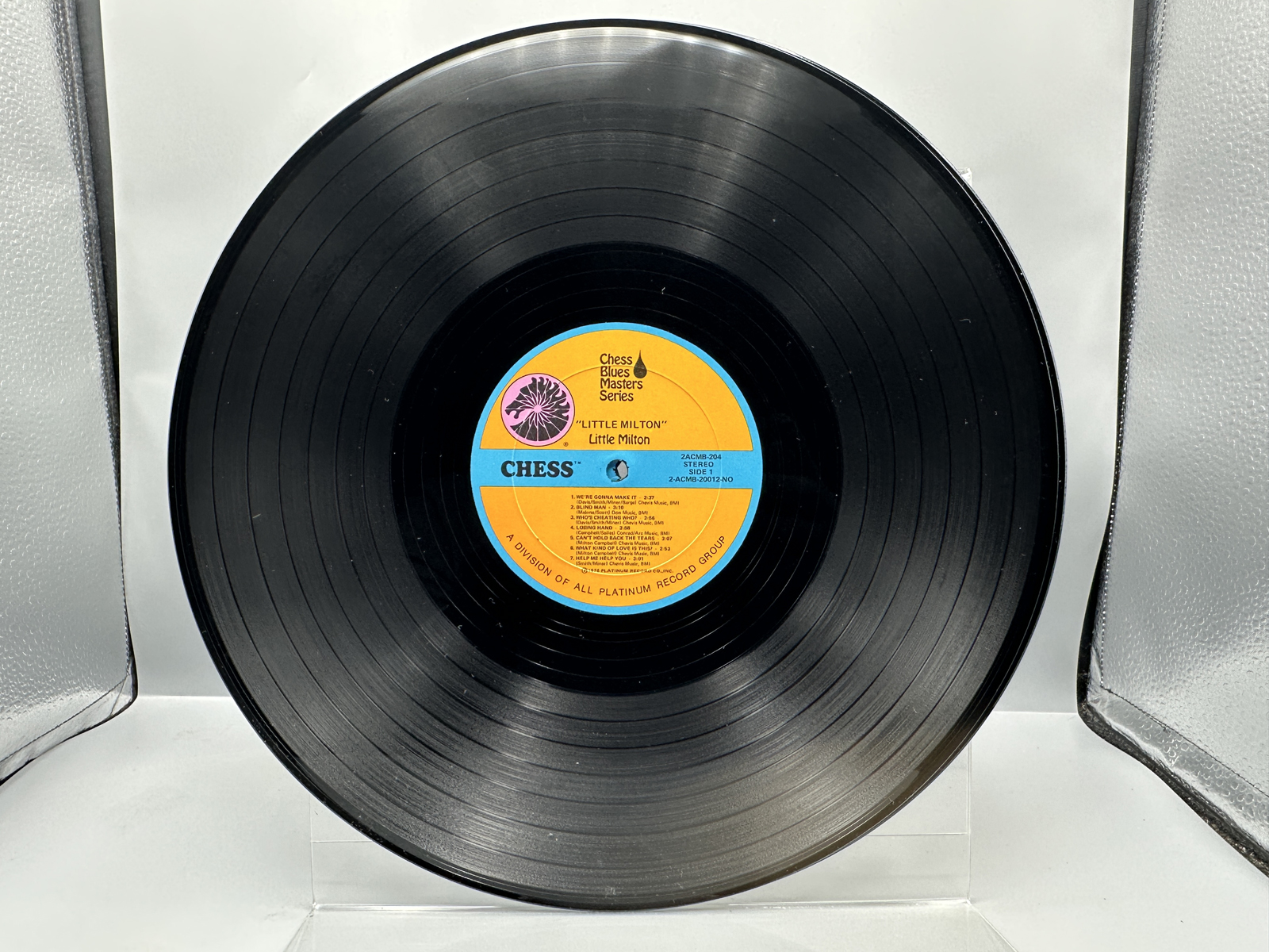 1974 Chess Records Little Milton Chess Blues Masters Series Vinyl Album - 2ACMB-204