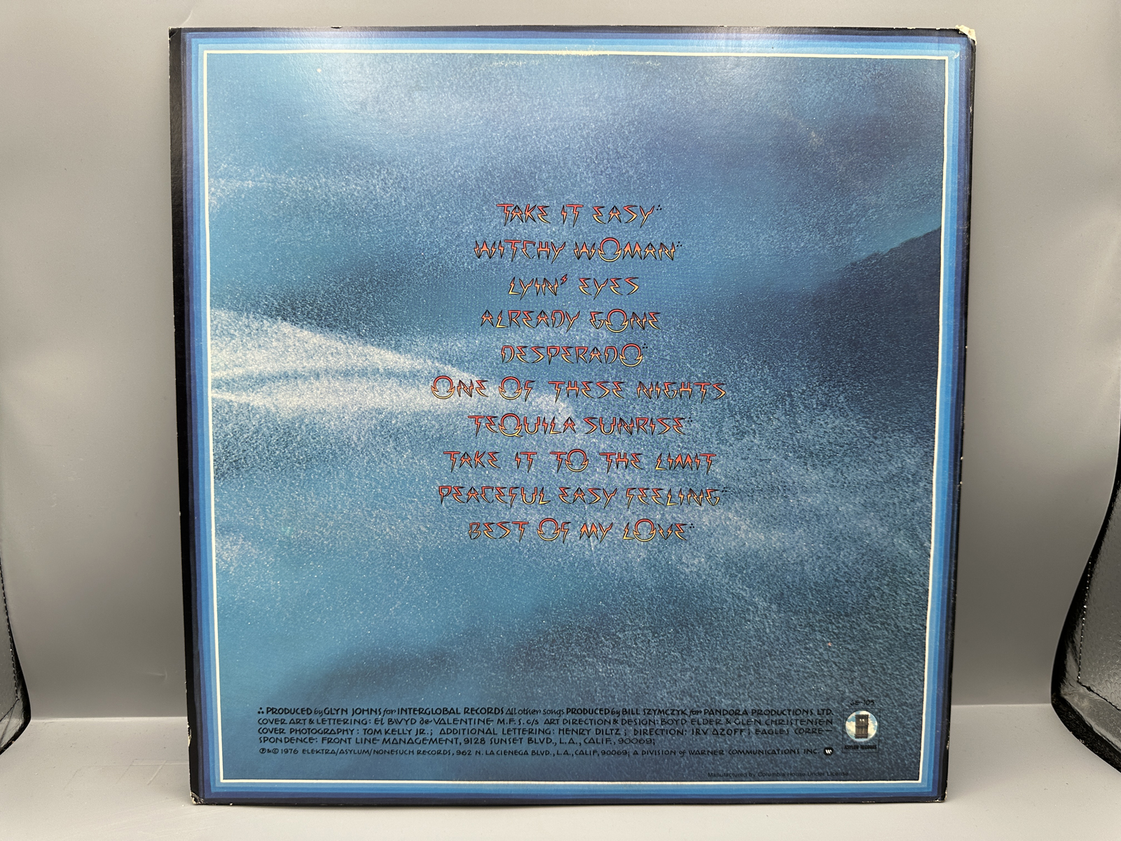 1976 Asylum Records The Eagles Their Greatest Hits 1971-1975 Vinyl Album - 6E-105