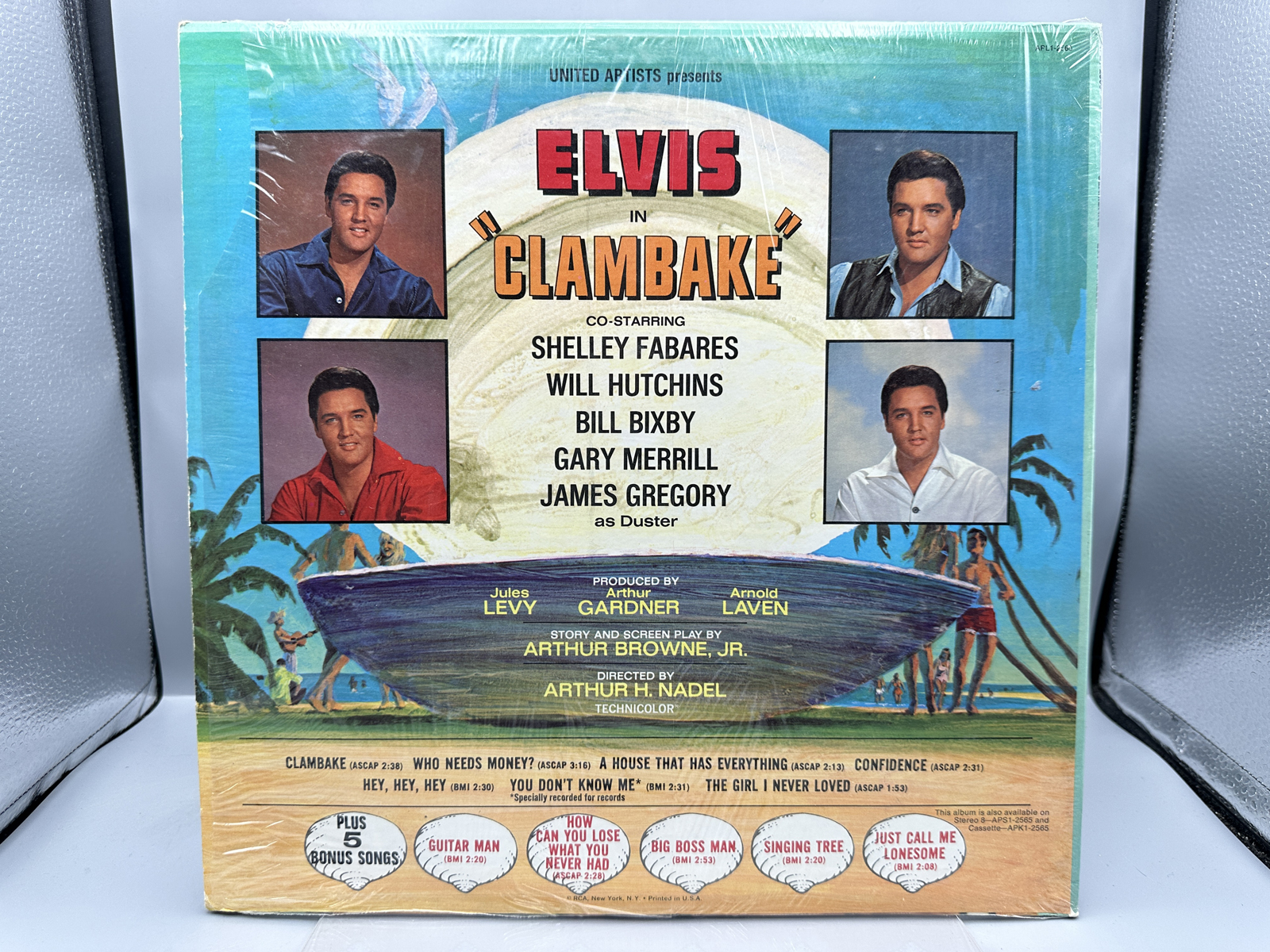 Elvis Presley Clambake Original Soundtrack Vinyl LP RCA Victor APL1-2565