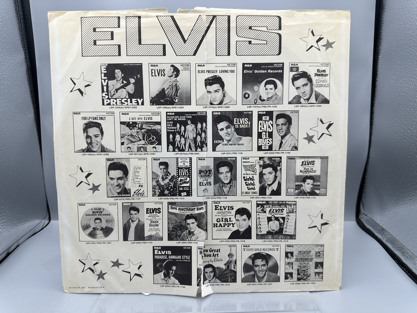 Elvis Presley Clambake Original Soundtrack Vinyl LP RCA Victor APL1-2565
