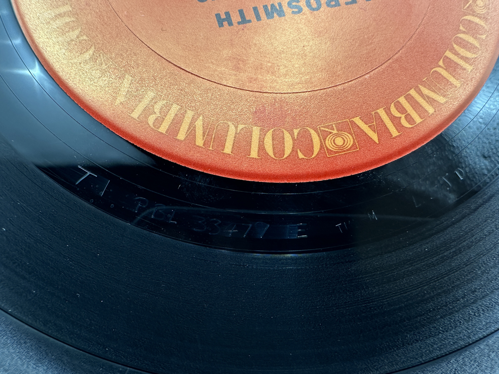 1975 Columbia Records Aerosmith Toys in the Attic Vinyl Album - PC 33479