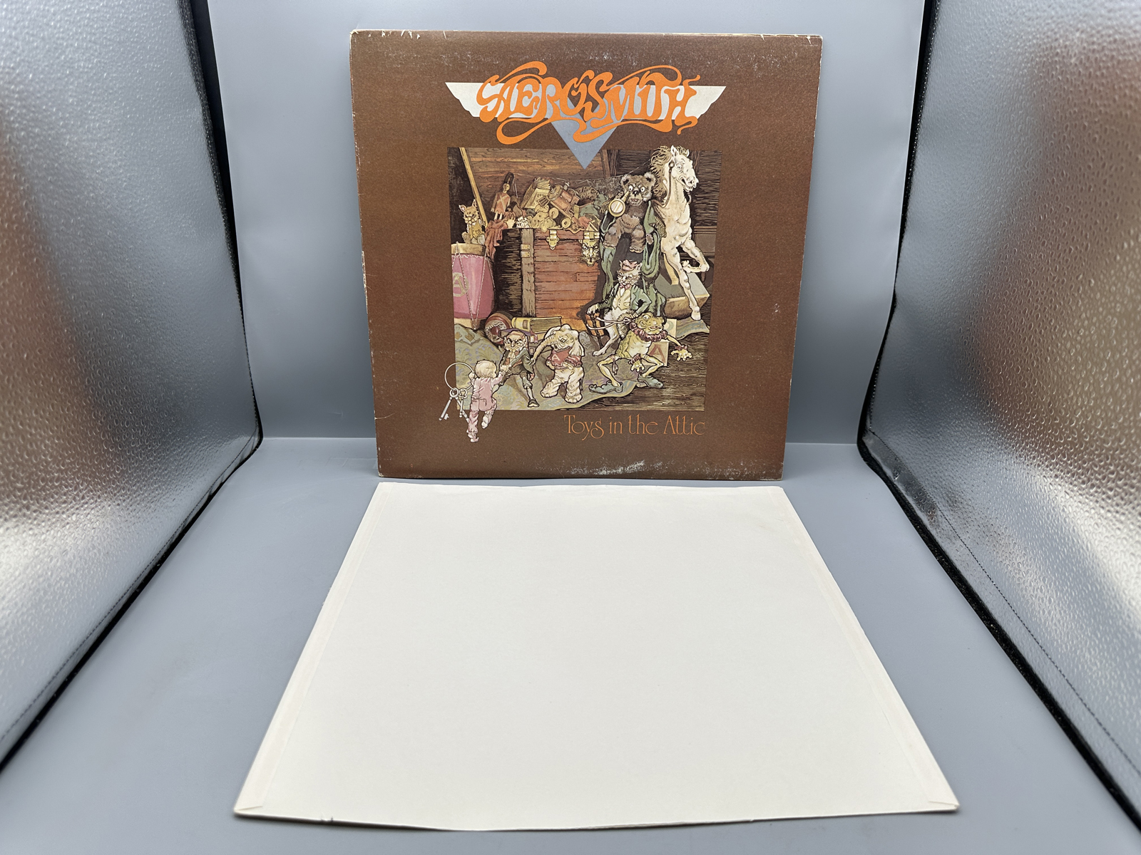 1975 Columbia Records Aerosmith Toys in the Attic Vinyl Album - PC 33479