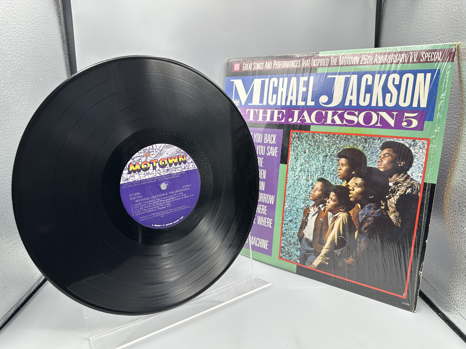 1983 Motown Records Michael Jackson & The Jackson 5: Great Songs And Performances That Inspired The Motown 25th Anniversary T.V. Special Vin