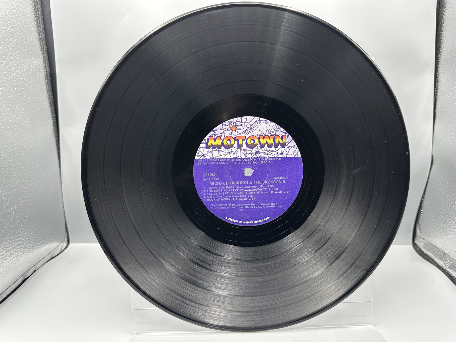 1983 Motown Records Michael Jackson & The Jackson 5: Great Songs And Performances That Inspired The Motown 25th Anniversary T.V. Special Vin