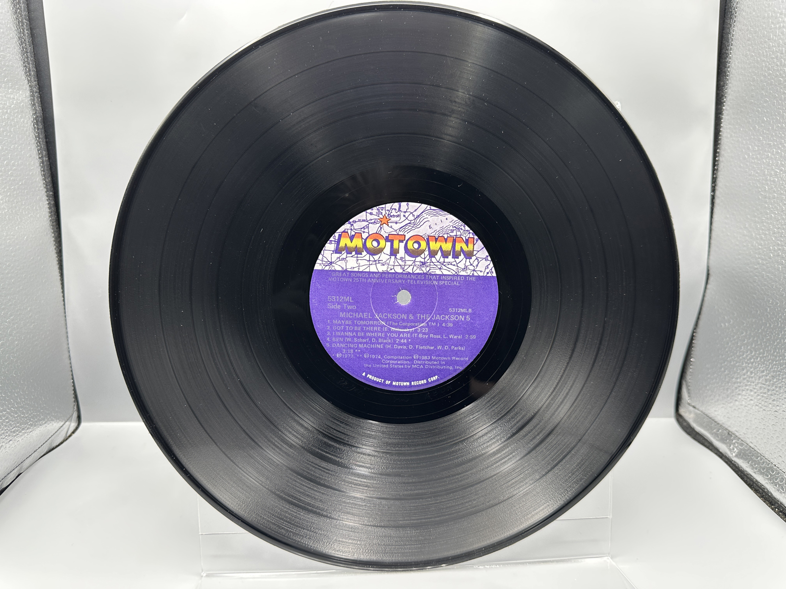 1983 Motown Records Michael Jackson & The Jackson 5: Great Songs And Performances That Inspired The Motown 25th Anniversary T.V. Special Vin