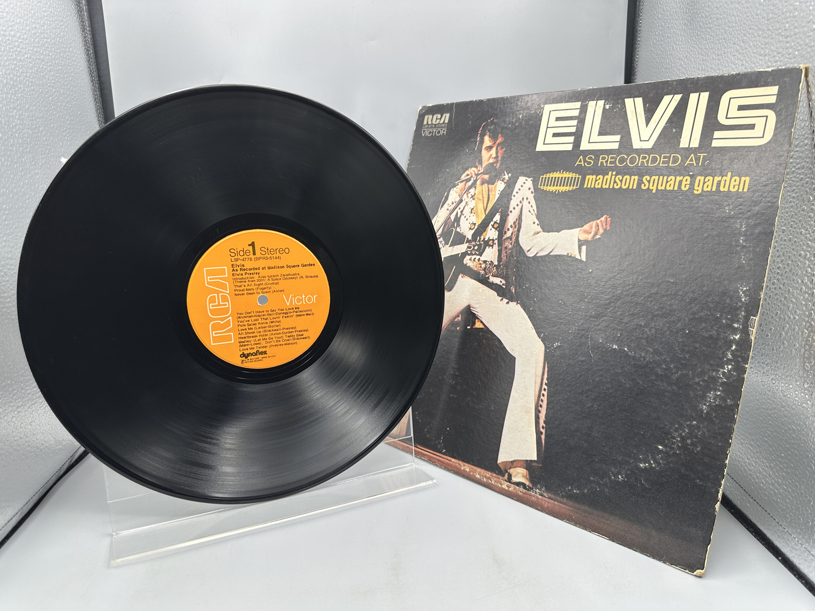Elvis Presley As Recorded at Madison Square Garden Vinyl LP RCA Victor LSP-4776
