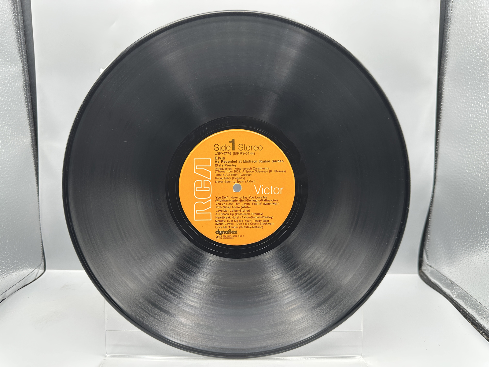 Elvis Presley As Recorded at Madison Square Garden Vinyl LP RCA Victor LSP-4776