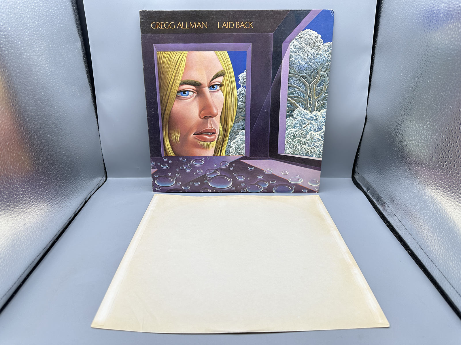 1973 Capricorn Records Gregg Allman Laid Back Vinyl Album - CP 0116