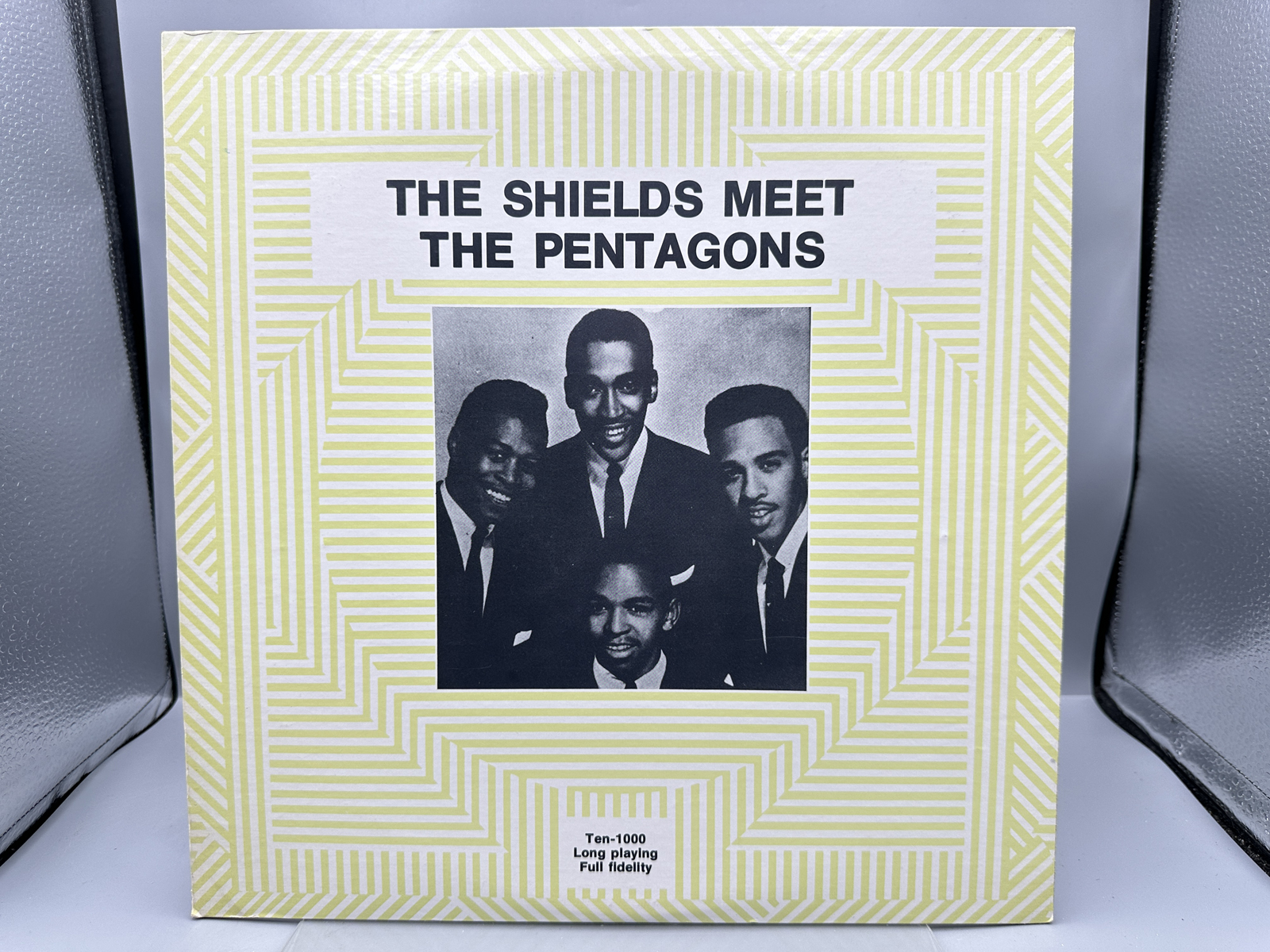 Unknown Release Date Tender Records The Shields Meet The Pentagons Vinyl Album - Ten-1000