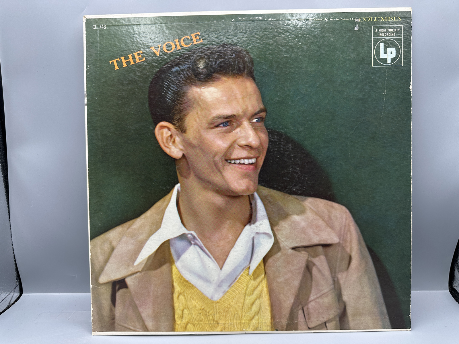 1955 Columbia Records Frank Sinatra "The Voice" Vinyl Album - CL 743