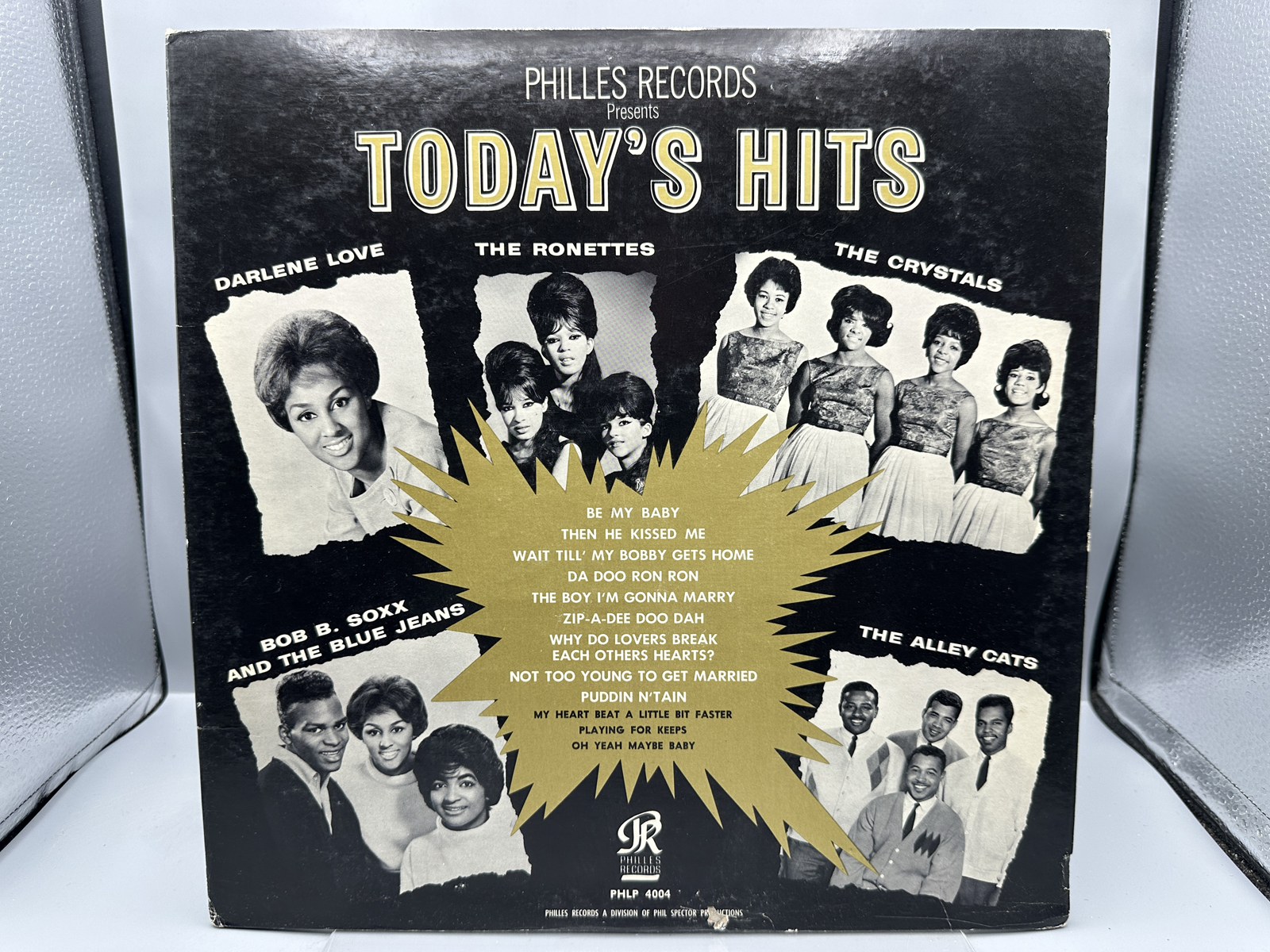 1963 Philles Records Presents Today's Hits Compilation Vinyl Album - PHLP 4004