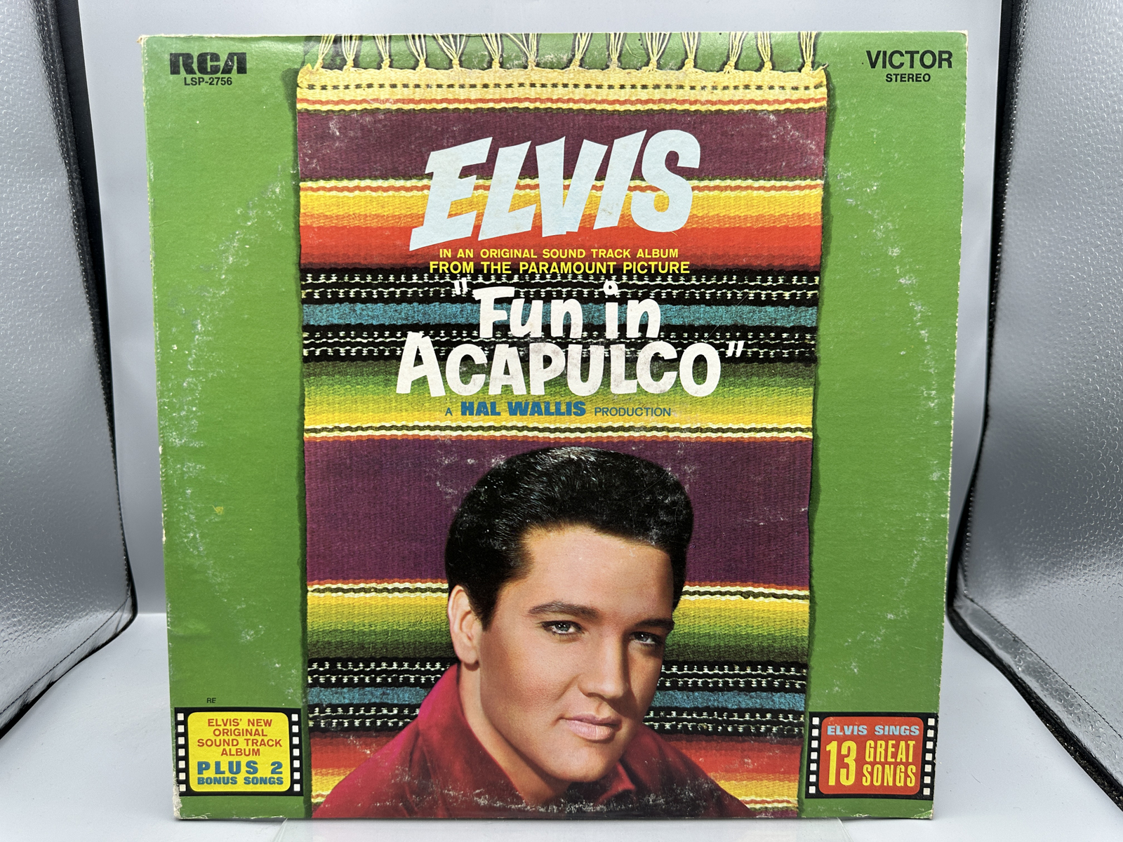 Elvis Presley Fun in Acapulco Original Soundtrack Vinyl LP RCA Victor LSP-2756