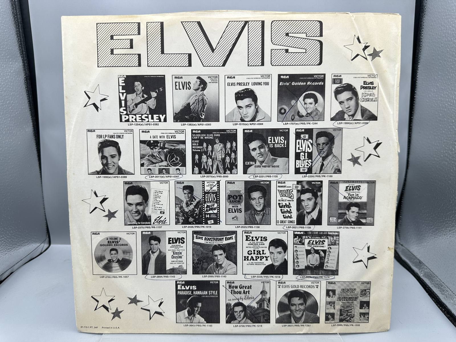 Elvis Presley Fun in Acapulco Original Soundtrack Vinyl LP RCA Victor LSP-2756