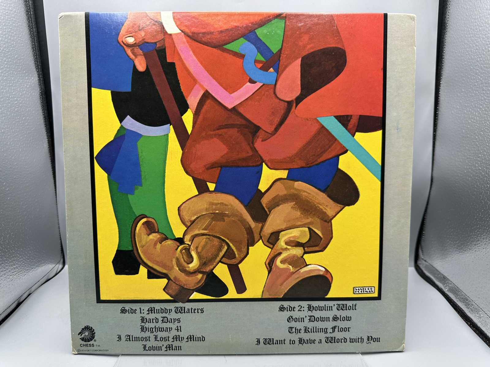 1974 Chess Records Muddy Waters & Howlin Wolf London Revisited Vinyl Album - CH 60026