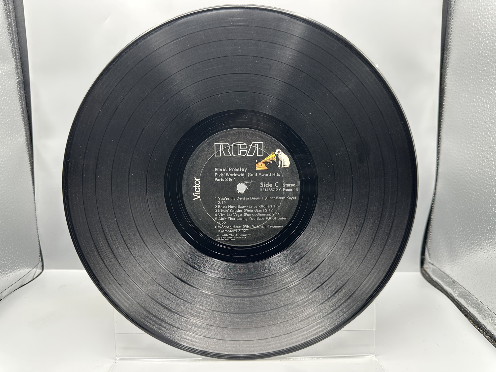 Elvis Presley Worldwide Gold Award Hits Parts 3 and 4 Double Vinyl LP RCA R214657